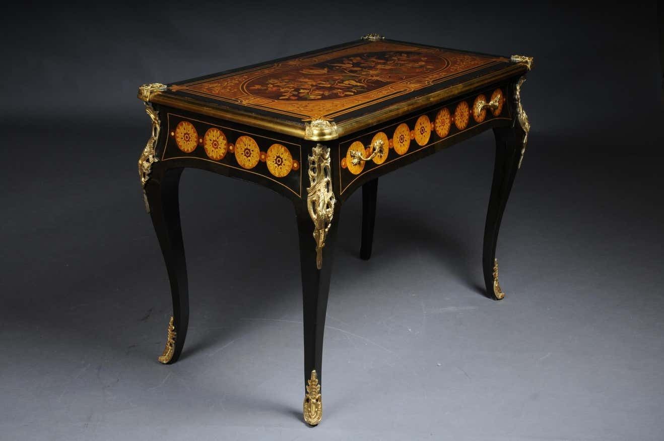 Ladies Desk Or Secretary In Louis Quinze Style photo furniture