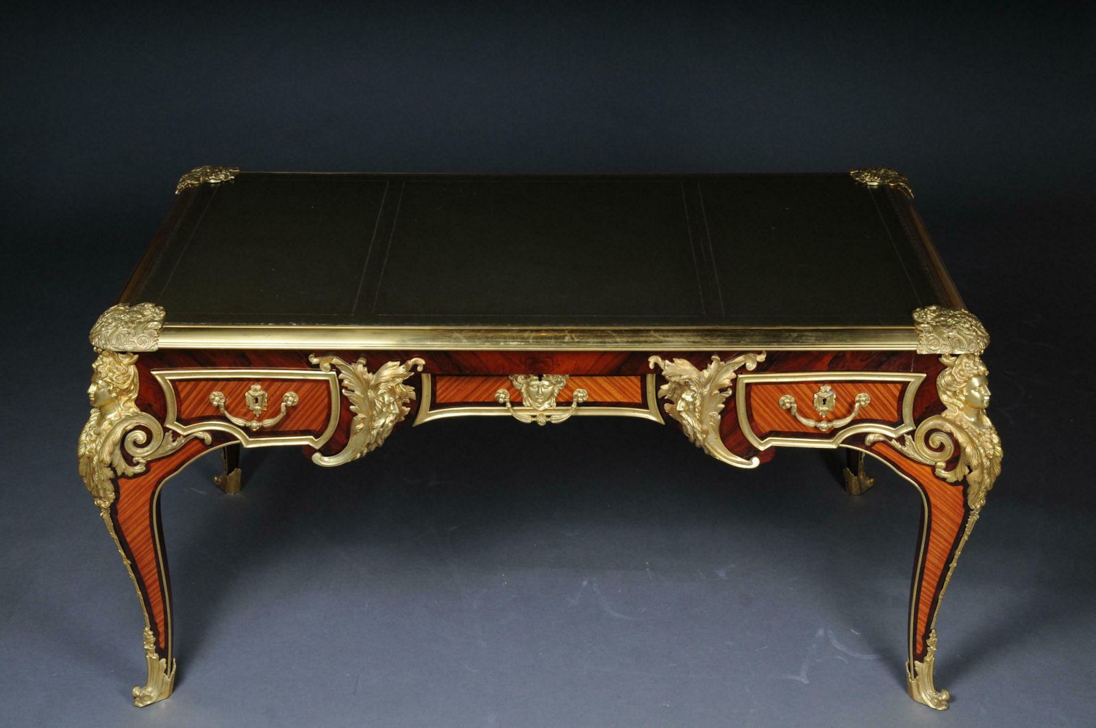 20th Century Imperial French Bureau Plat Or Desk By Charles Boulle photo for sale