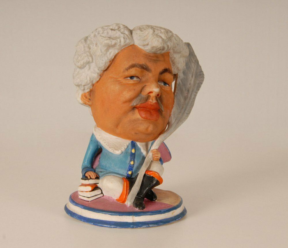 Antique French Porcelain Alexandre Dumas photo furniture