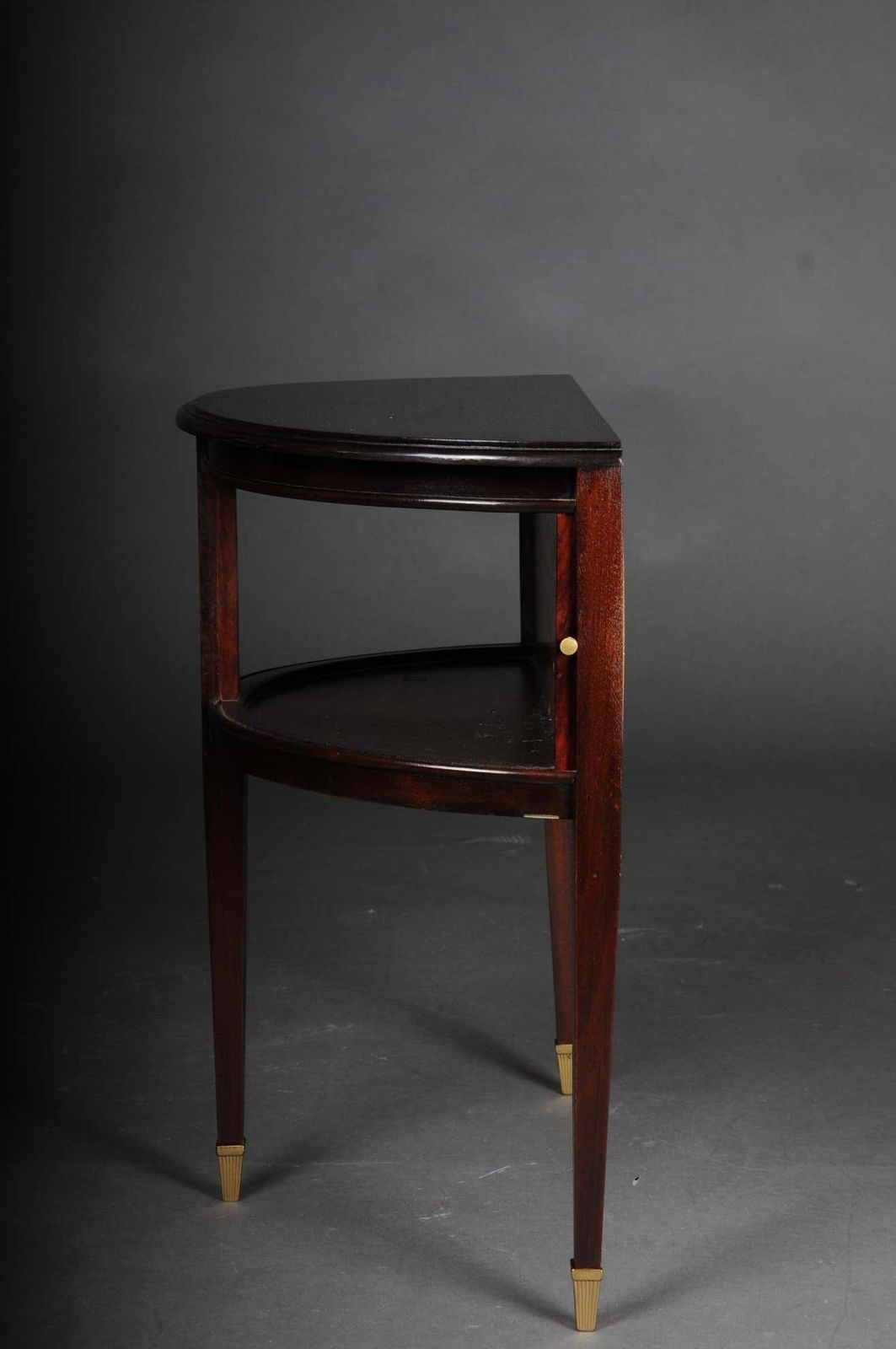 photo furniture 20th Century English Semicircular Wall Chest Of Drawers, Mahogany