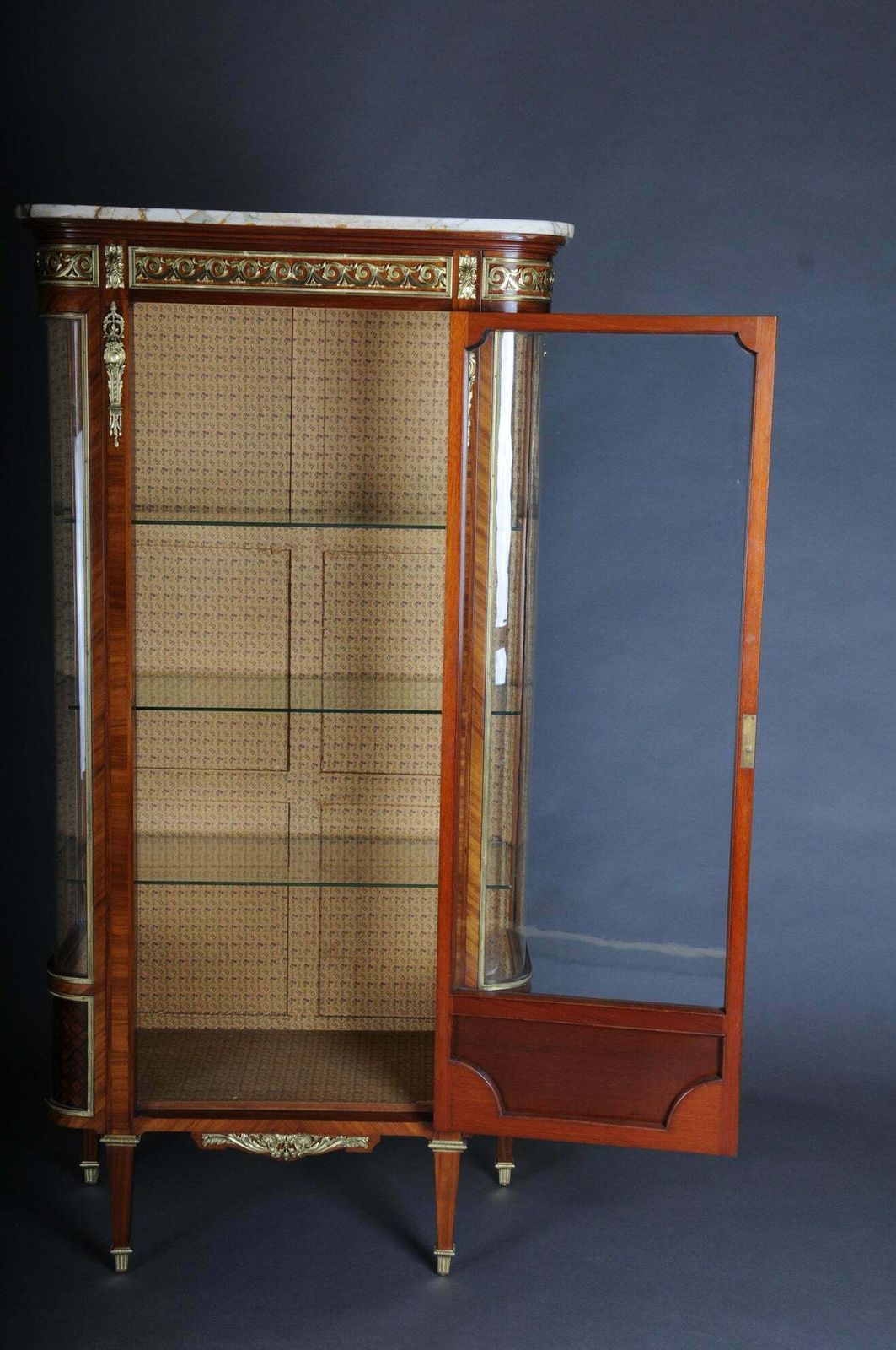 Furniture Louis XVI Showcase Napoleon III Paris  Around 1870 photo