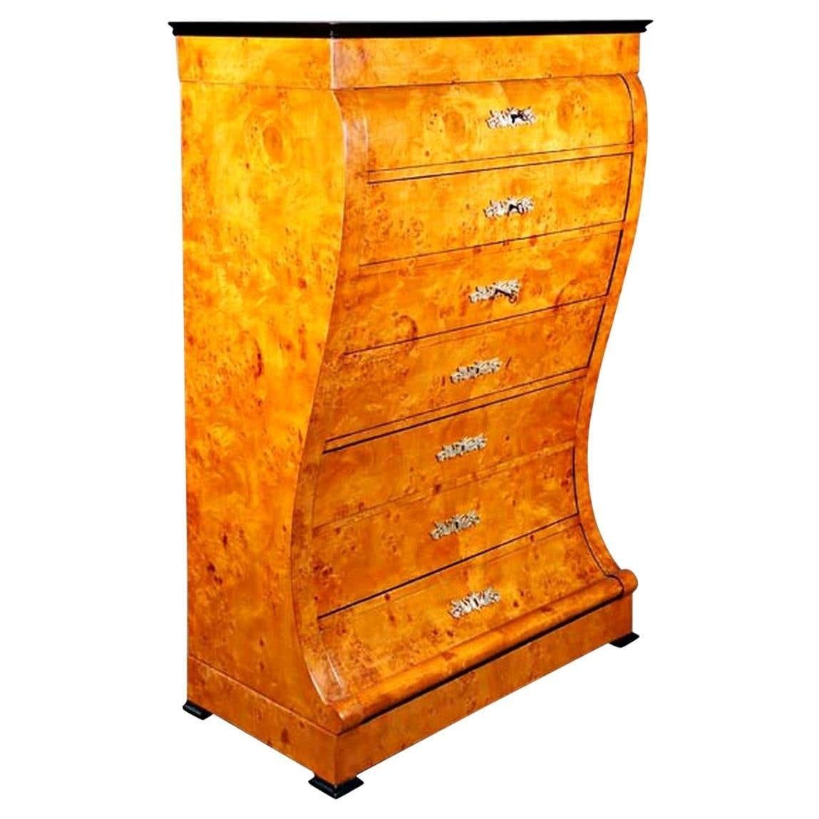 20th Century Vienna Biedermeier Style Chiffoniere Commode After Josef Danhauser
