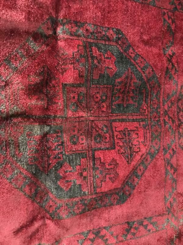 Large Antique Ersari Turkmen Wool Rug photo furniture