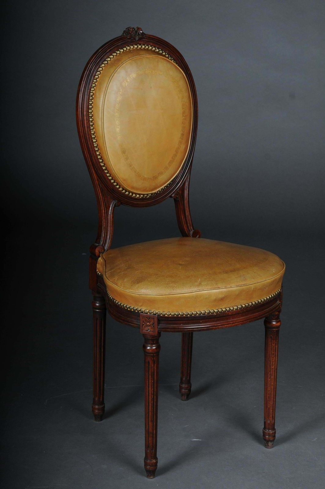 Beautiful Louis XVI Salon Chair, France, Around 1920 photo furniture
