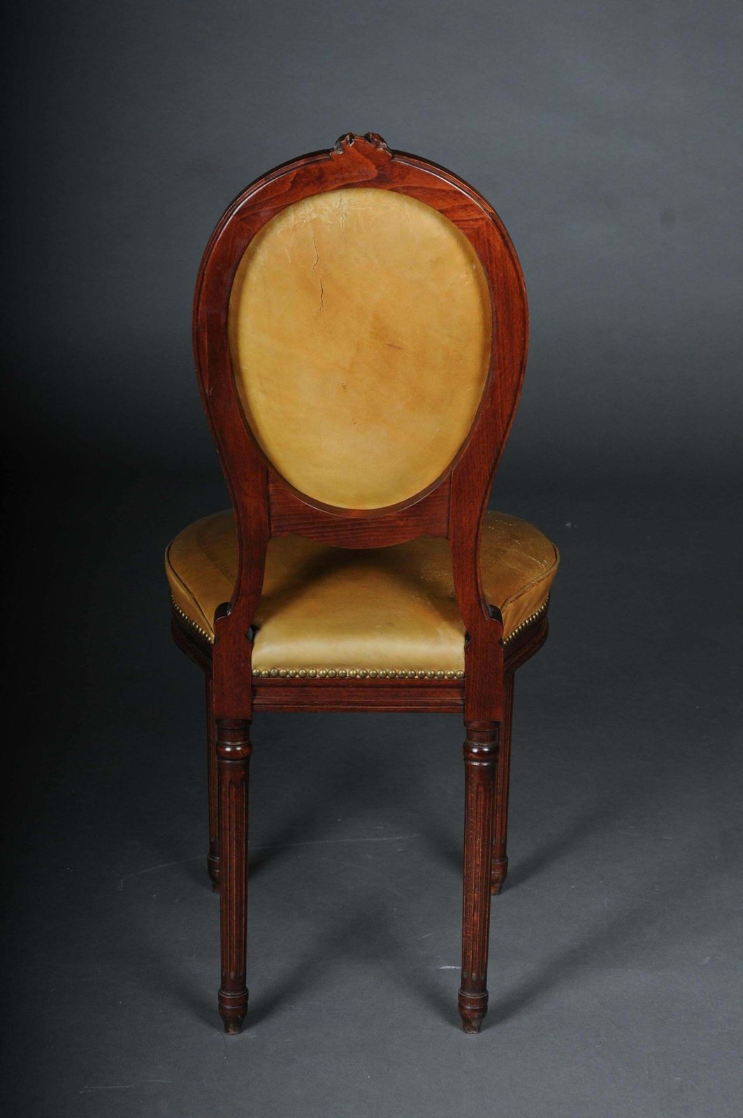 Beautiful Louis XVI Salon Chair, France, Around 1920 photo vinterior