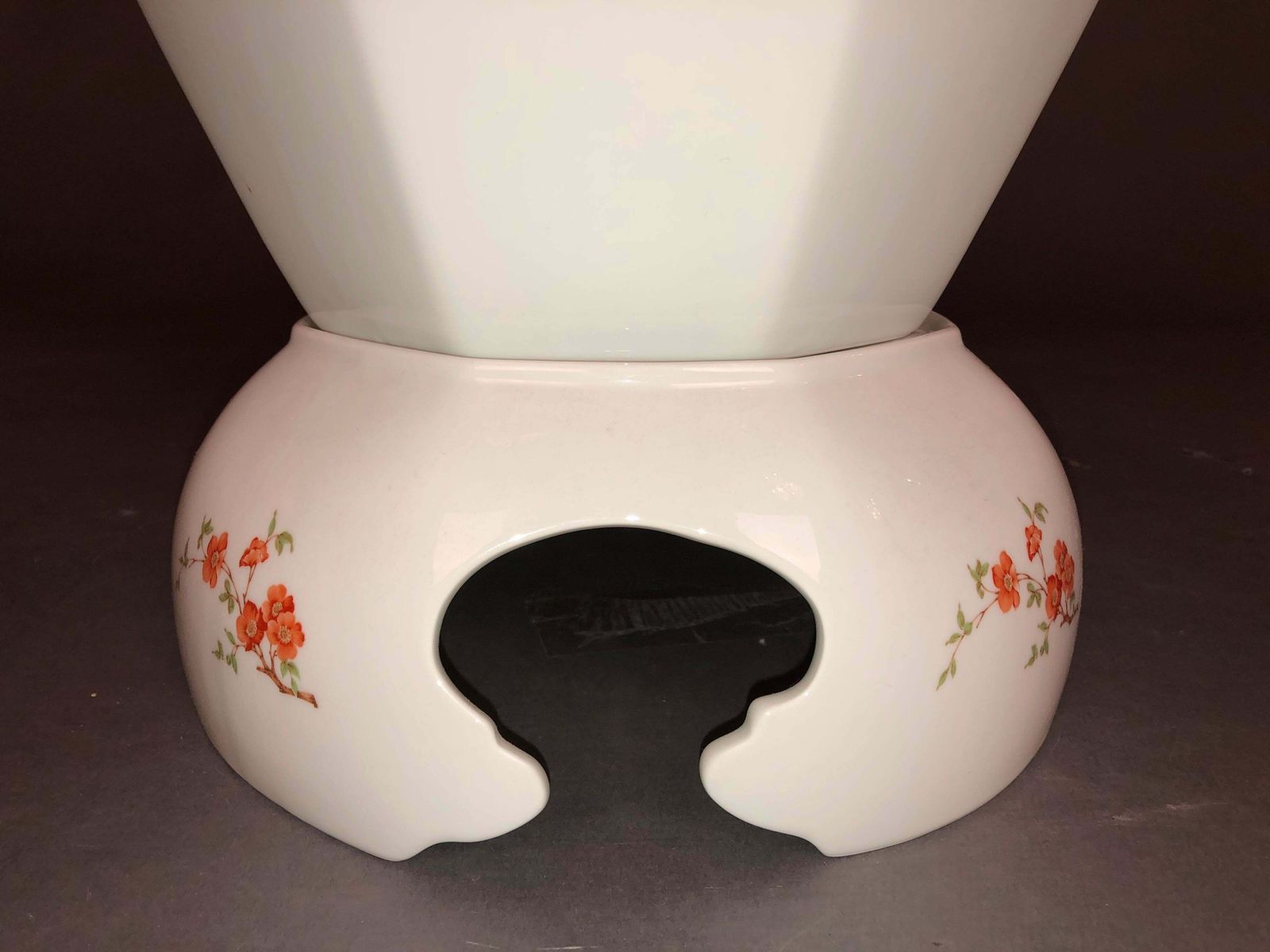 Big Ak Kaiser Olivia Porcelain Boden Vase Dragon Figur Um 1960 photo for sale