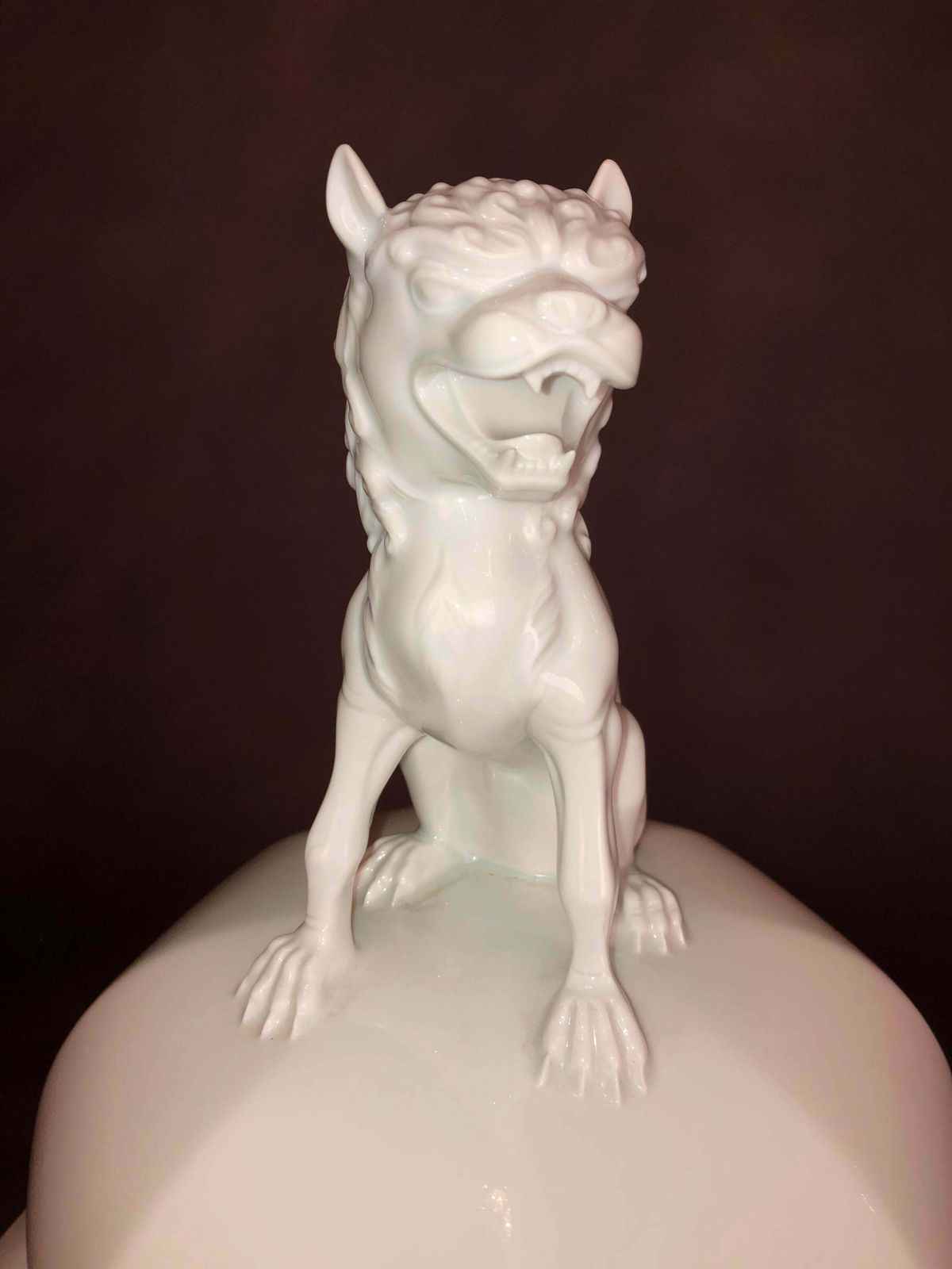 photo buy Big Ak Kaiser Olivia Porcelain Boden Vase Dragon Figur Um 1960