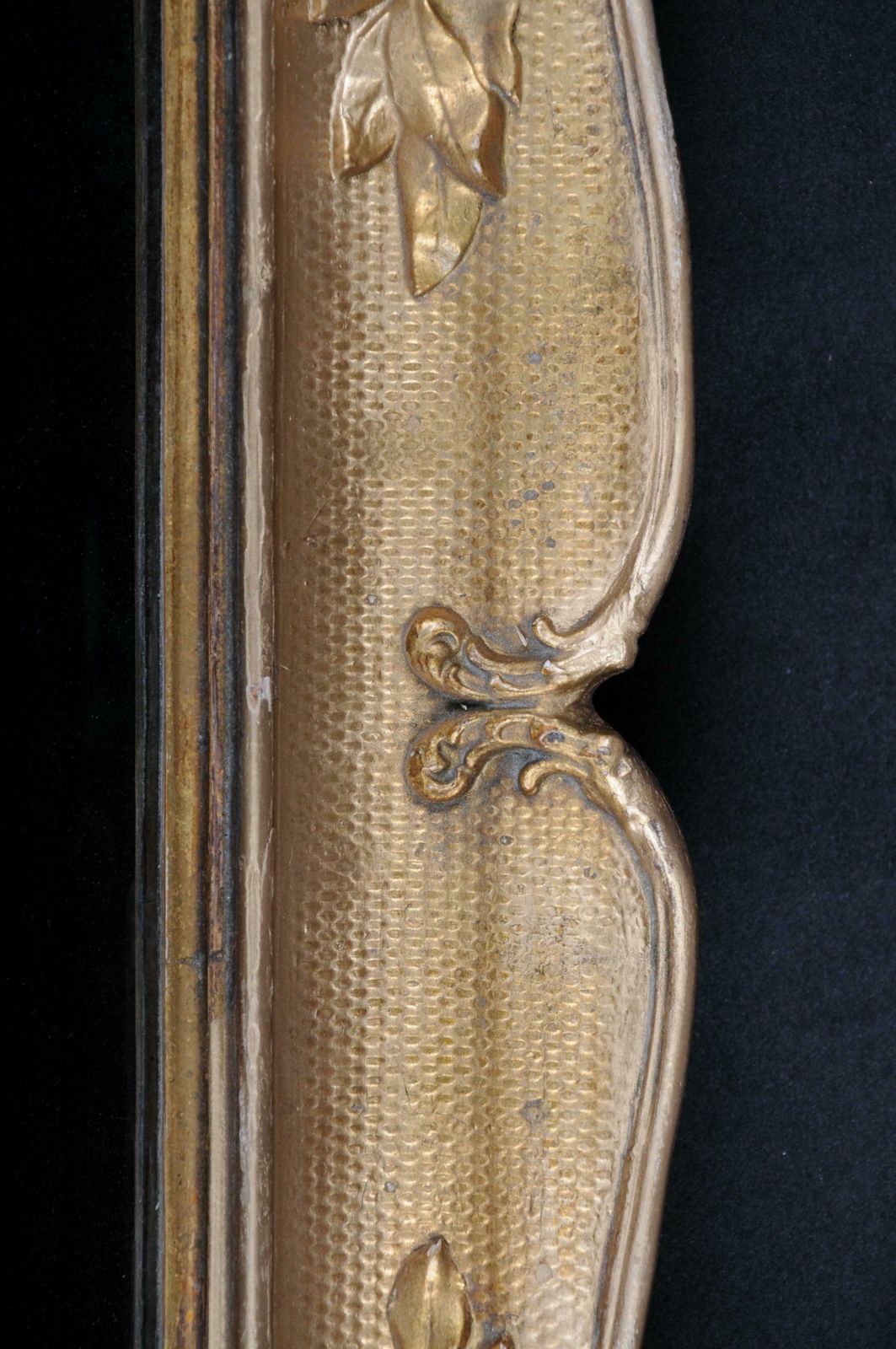 photo for sale Beautiful Antique Historicism Mirror, Around 1870, Gilded
