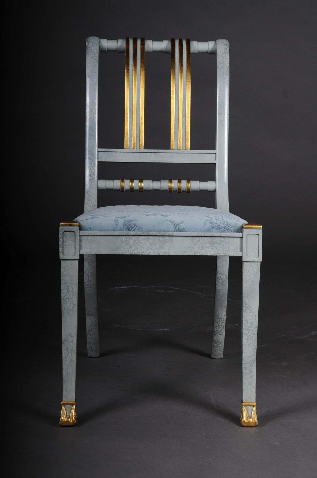 20th Century Set Of 4 Italian Designer Chairs, Wood photo vintage