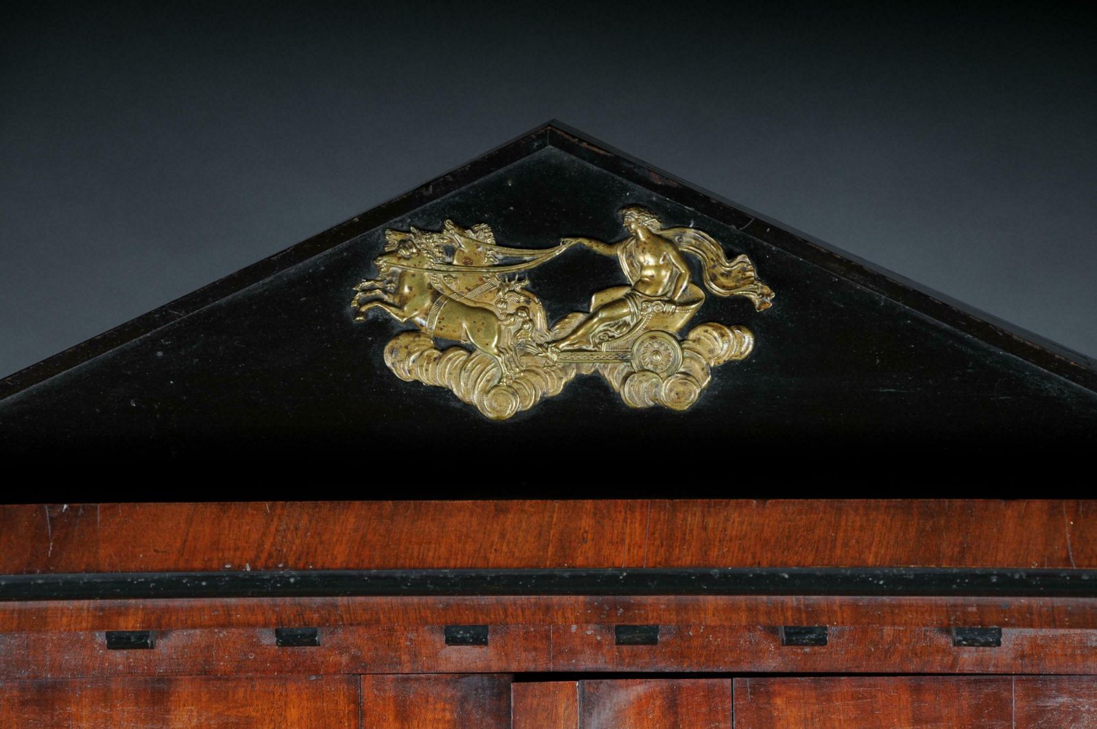 Museum Empire Cabinet / Writing Cabinet, Around 1800 photo Furniture