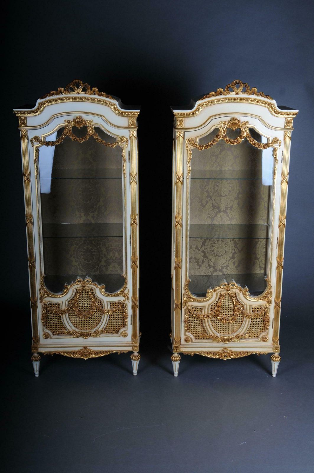 20th Century Elegant French Louis XVI Style Showcase photo furniture