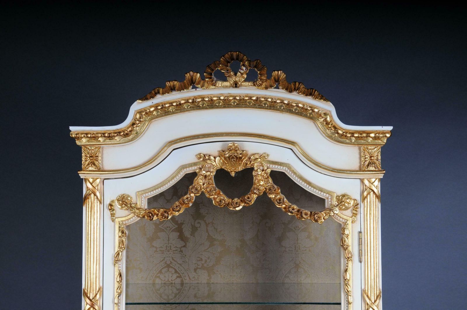 20th Century Elegant French Louis XVI Style Showcase photo for sale