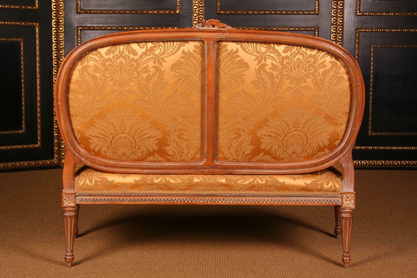 20th Century Louis Seize Style Wood French Seating Group Garniture photo Furniture