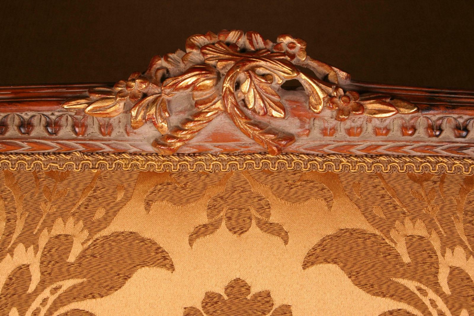 20th Century Louis Seize Style Wood French Seating Group Garniture photo 5485.0