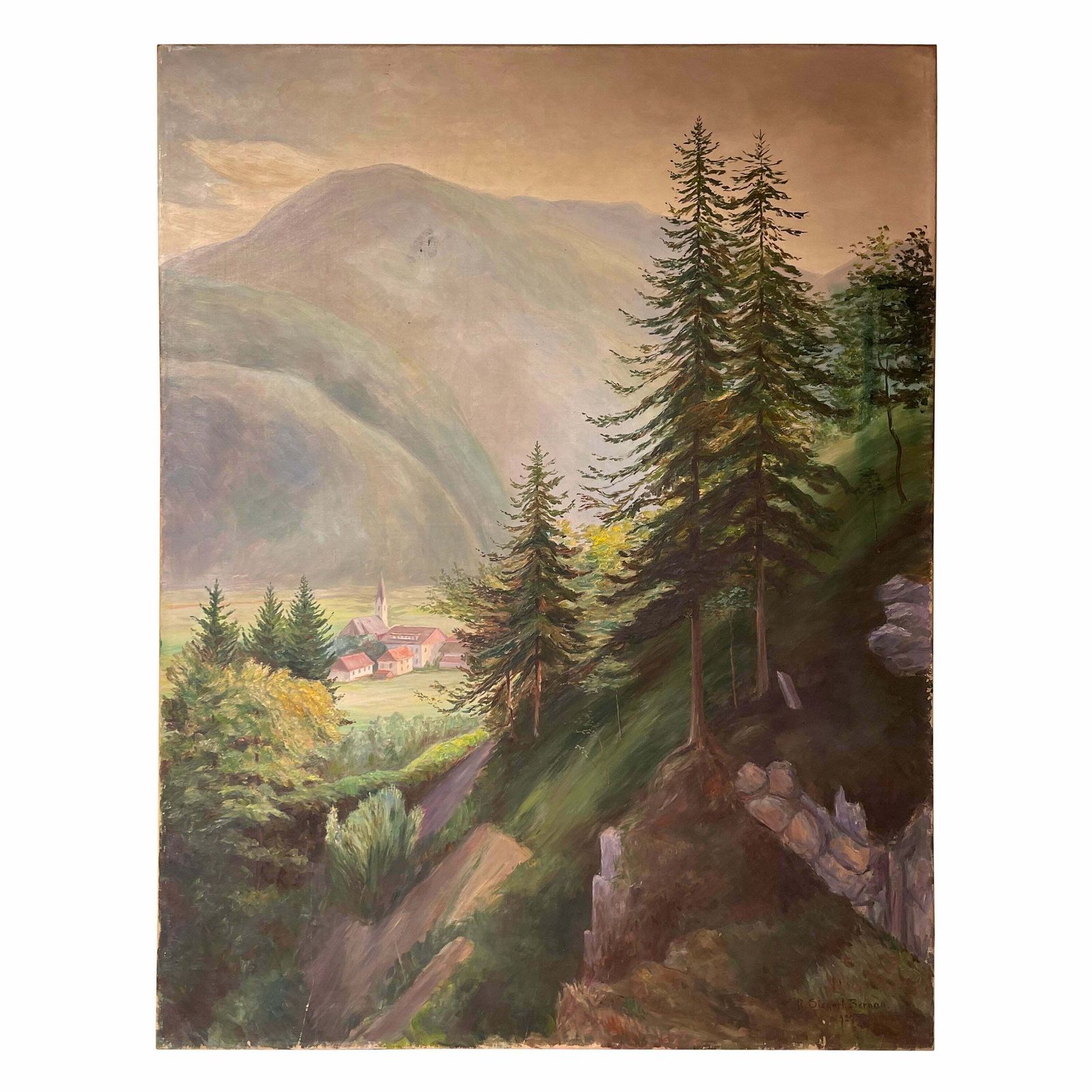 Monumental Painting  Landscape Painting  Germany
