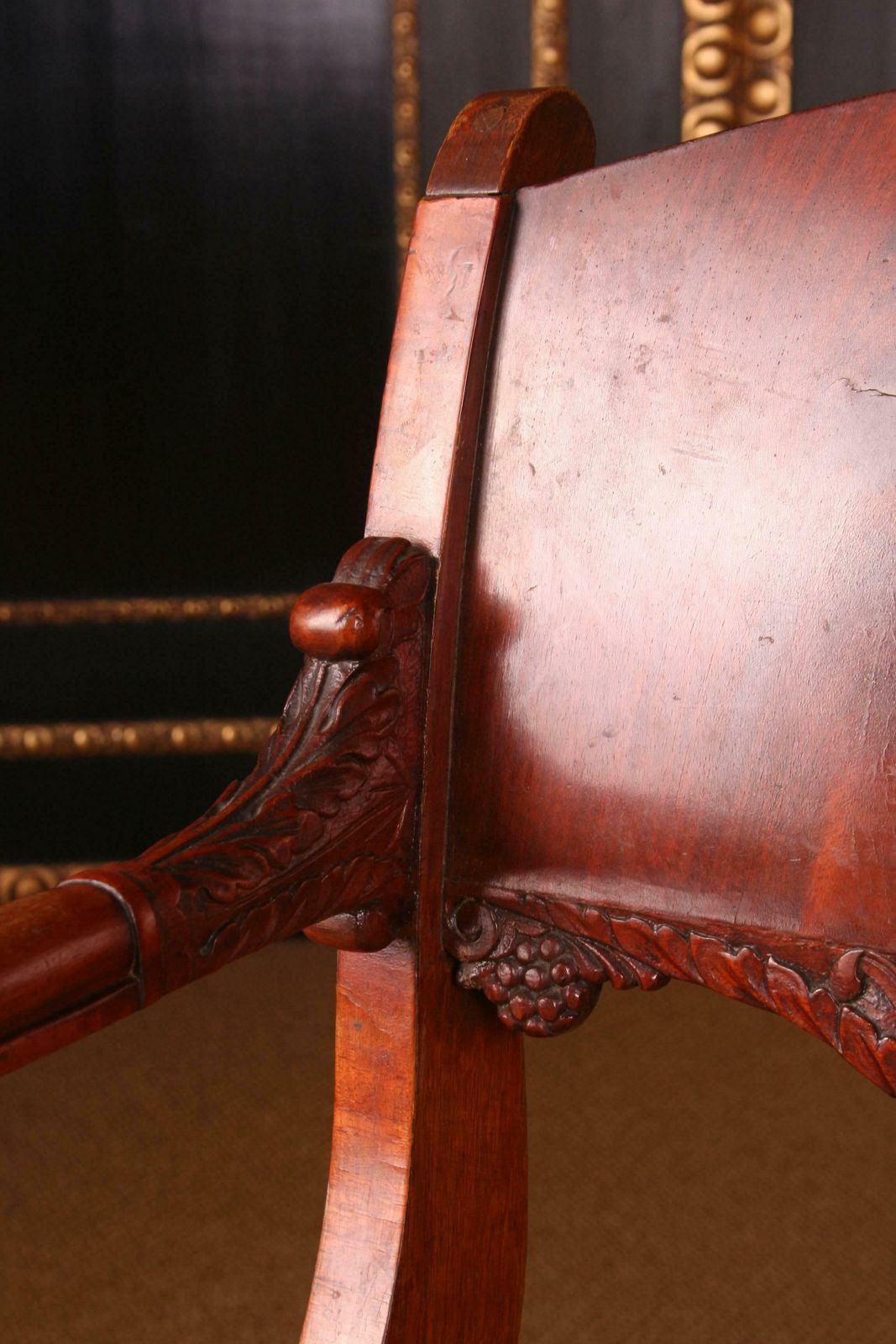 19th Century Empire Style A Russian Armchair photo Furniture