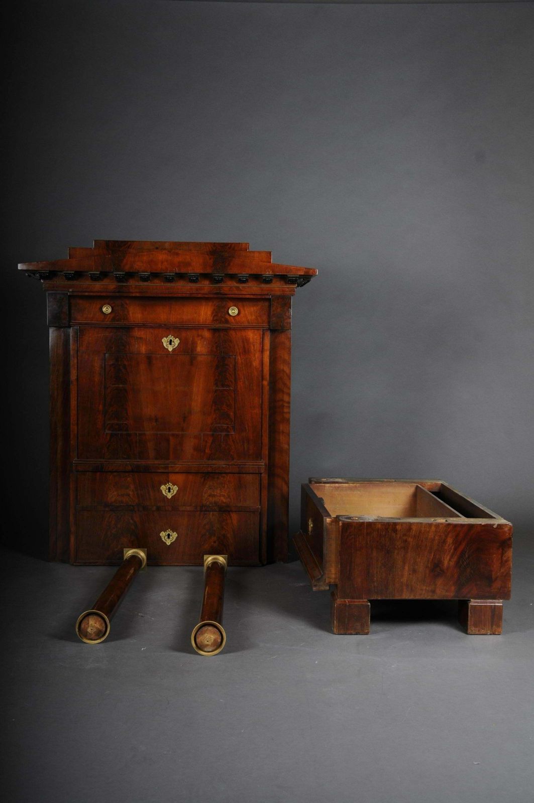 photo furniture Museum Biedermeier Secretary Signed By Adolph Friedrich Voigt Circa 1825