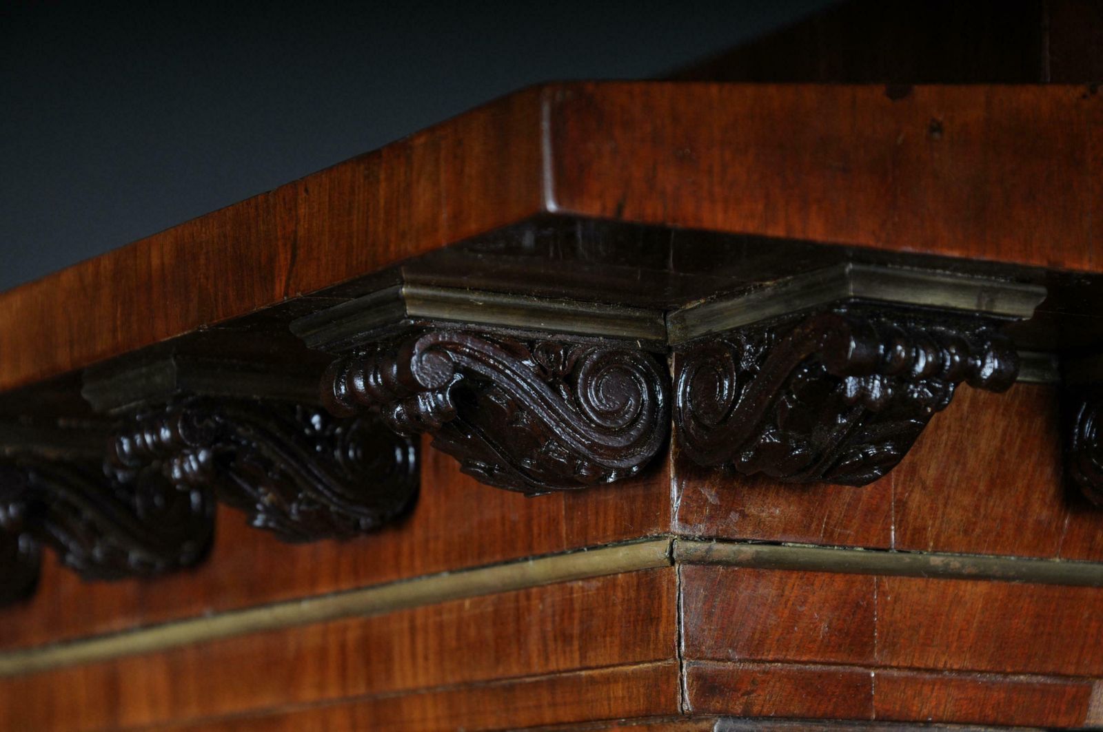 Furniture Museum Biedermeier Secretary Signed By Adolph Friedrich Voigt Circa 1825 photo