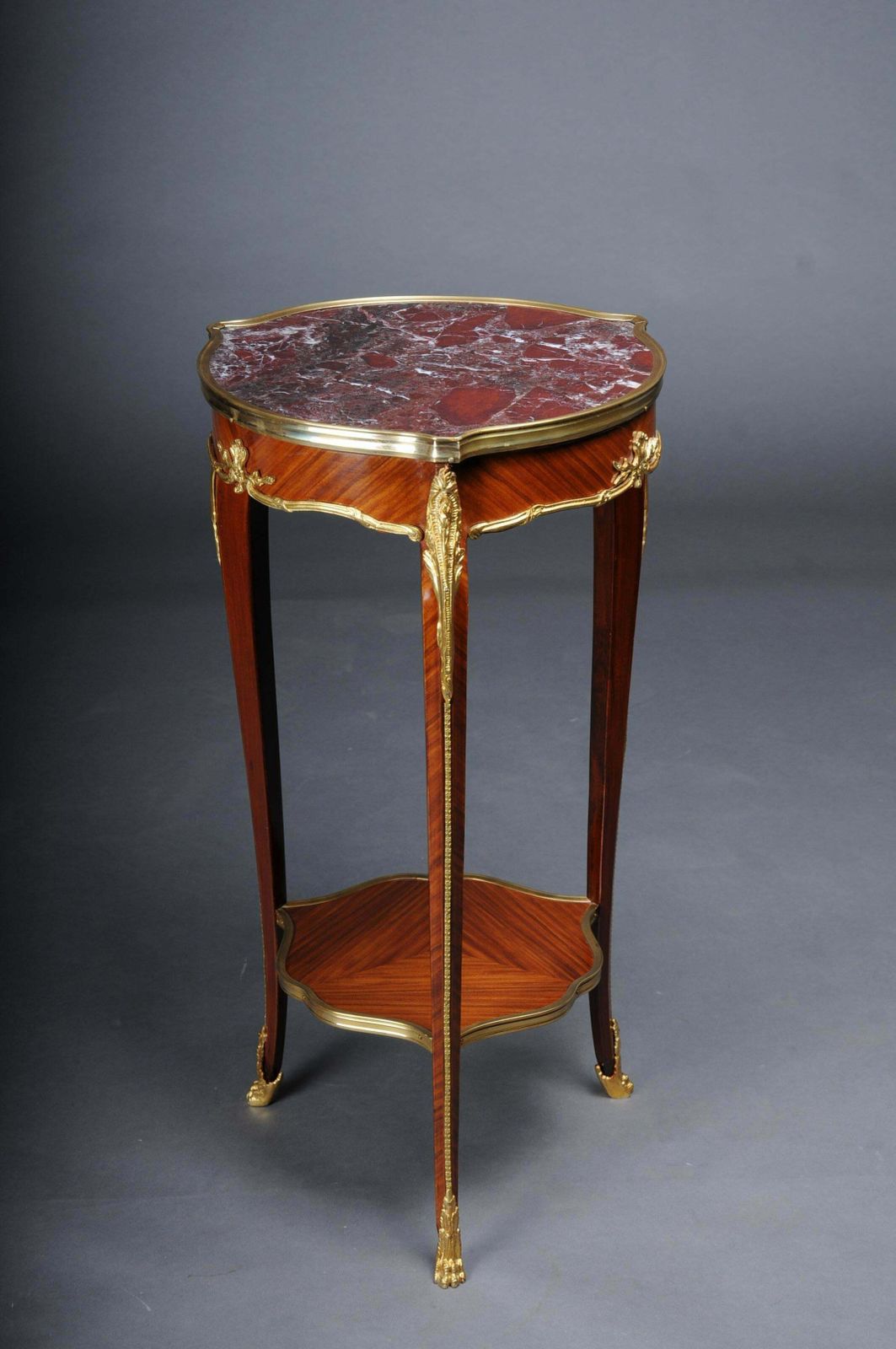 20th Century French Salon Side Table In Louis XV After F. Linke photo vinterior