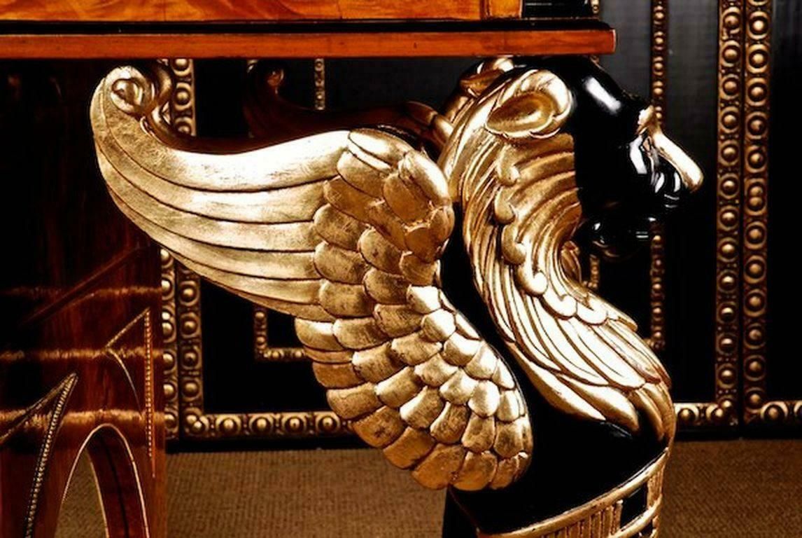 20th Century Biedermeier Style Napoleon Secretaire photo 5831.0