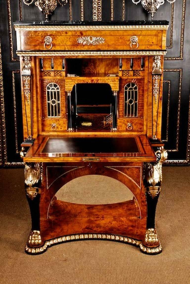 20th Century Biedermeier Style Napoleon Secretaire photo vinterior
