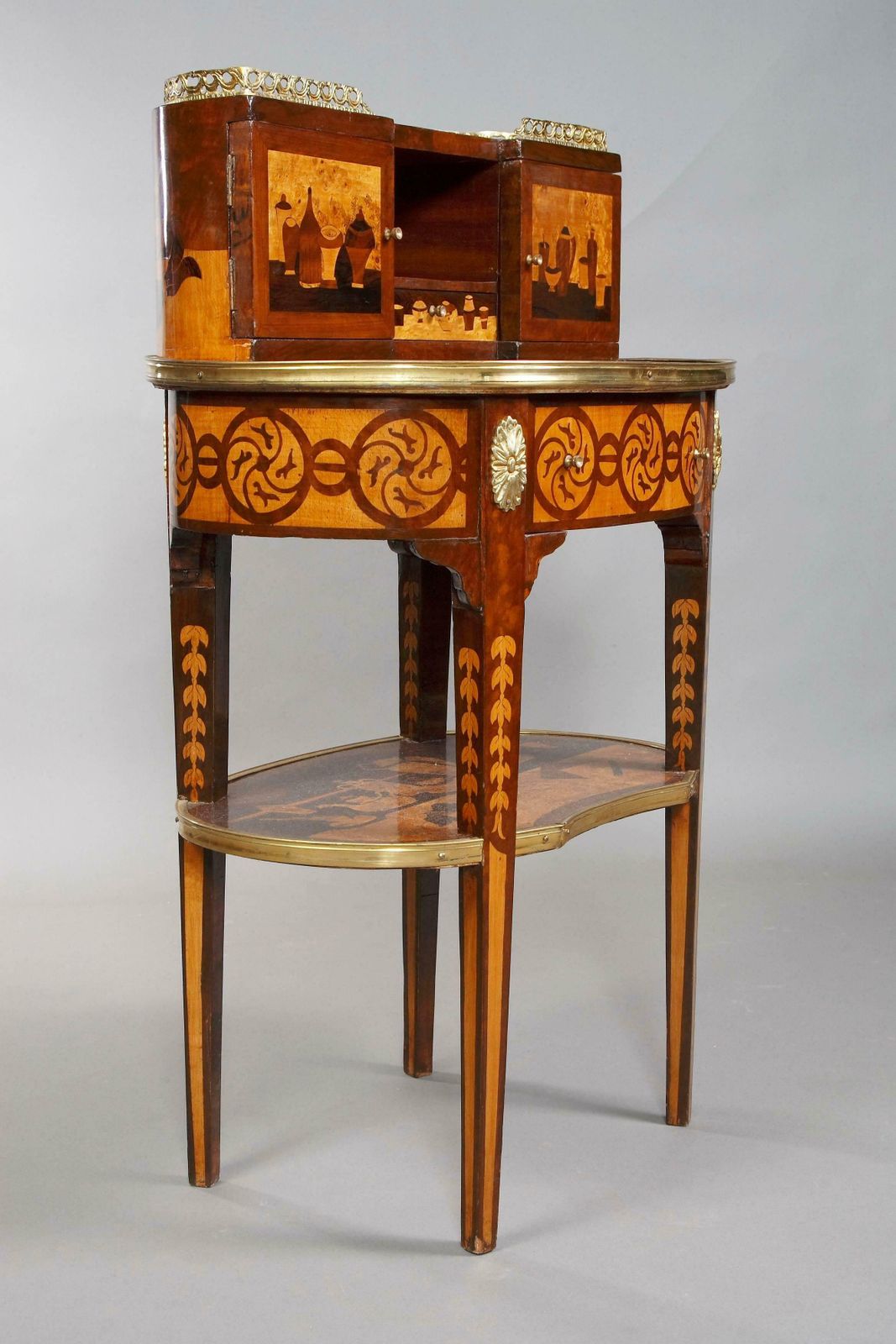 20th Century Louis XVI Style Secretaire After Charles Topino photo furniture