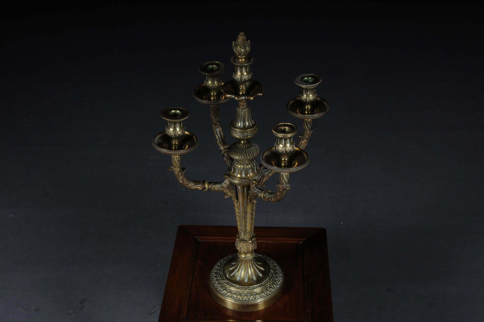 photo furniture Antique French Bronze Candelabra / Candelabra Louis Seize XVI