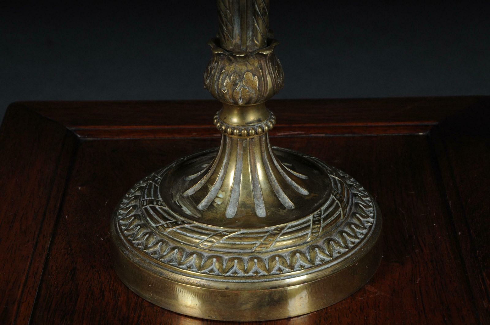 1363.0 Antique French Bronze Candelabra / Candelabra Louis Seize XVI photo
