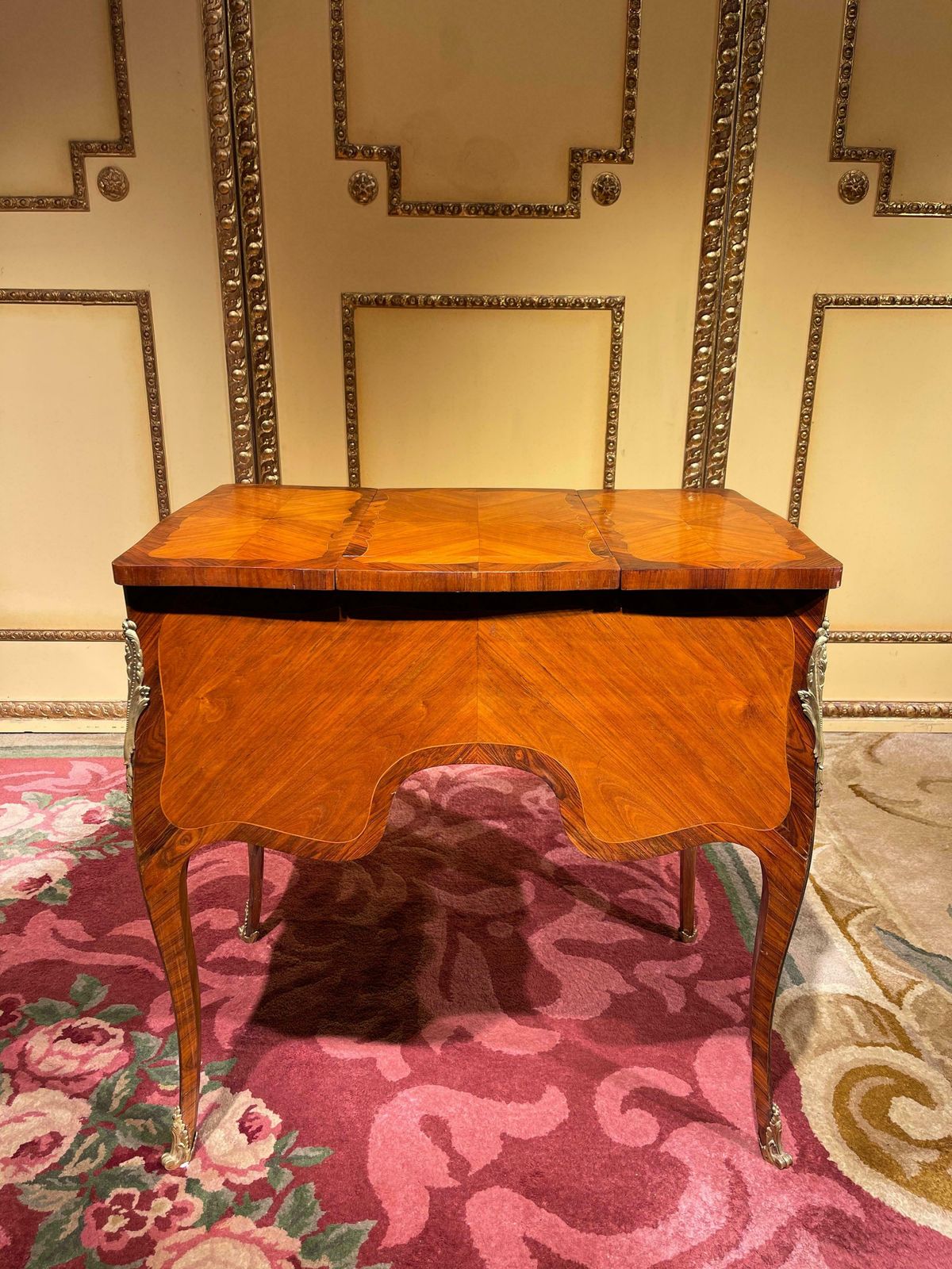 20th Century Louis XV Style Poudreuse / Desk, Paris Around 1900 photo vintage