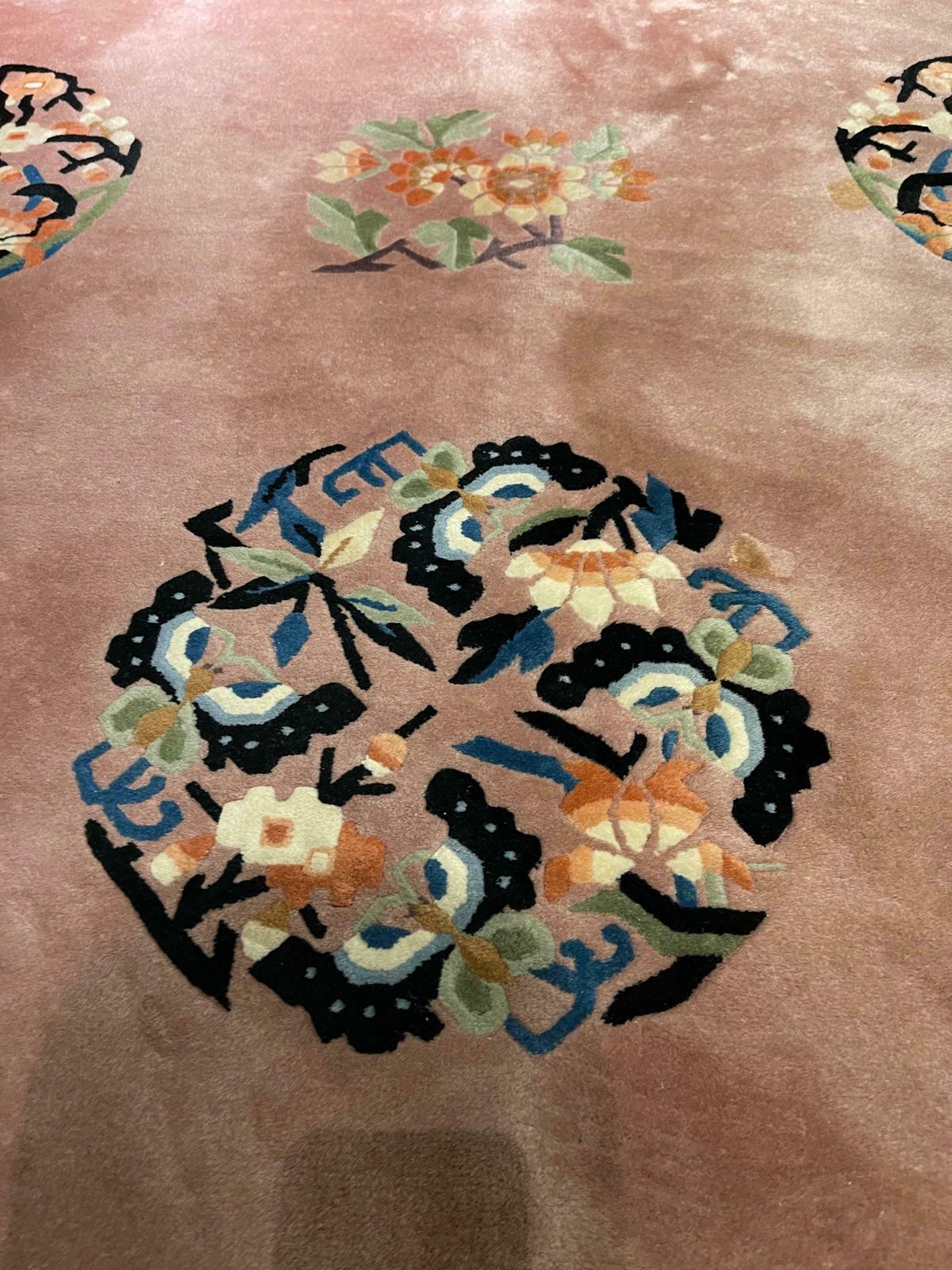 photo for sale Beautiful China/Asia Salon Carpet, Late 20th Century