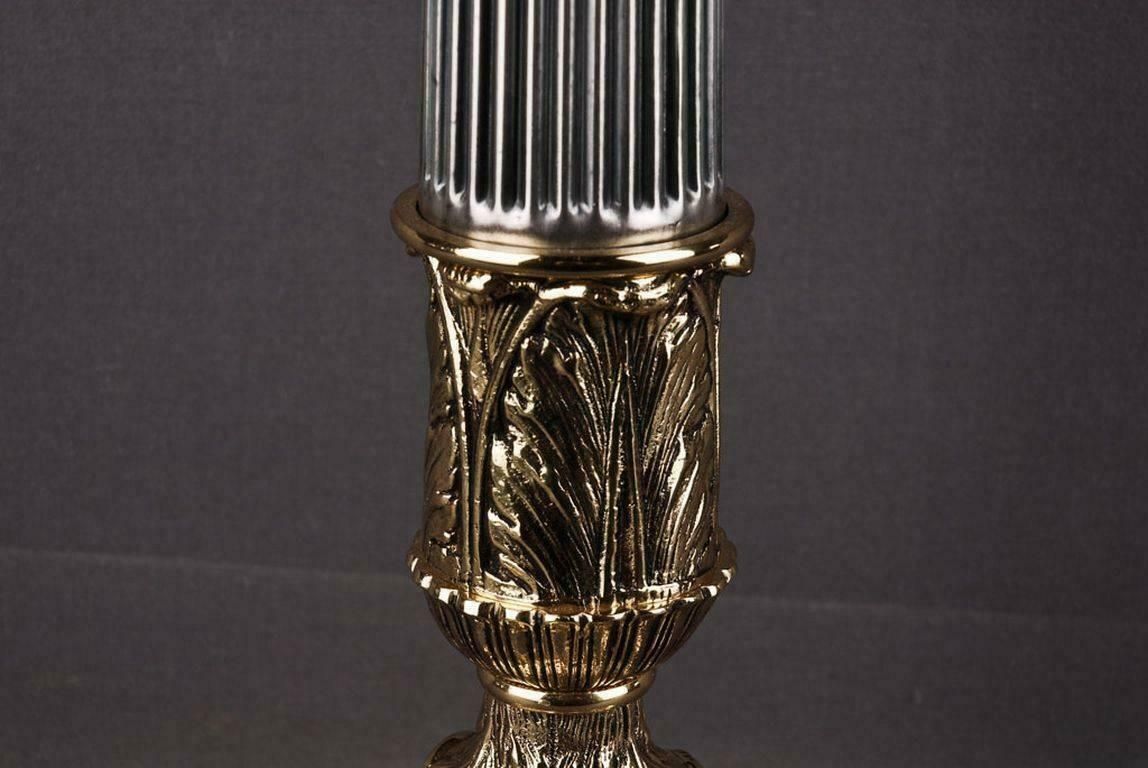 20th Century Empire Style Three Claw Feet French Candelabra photo 999.0