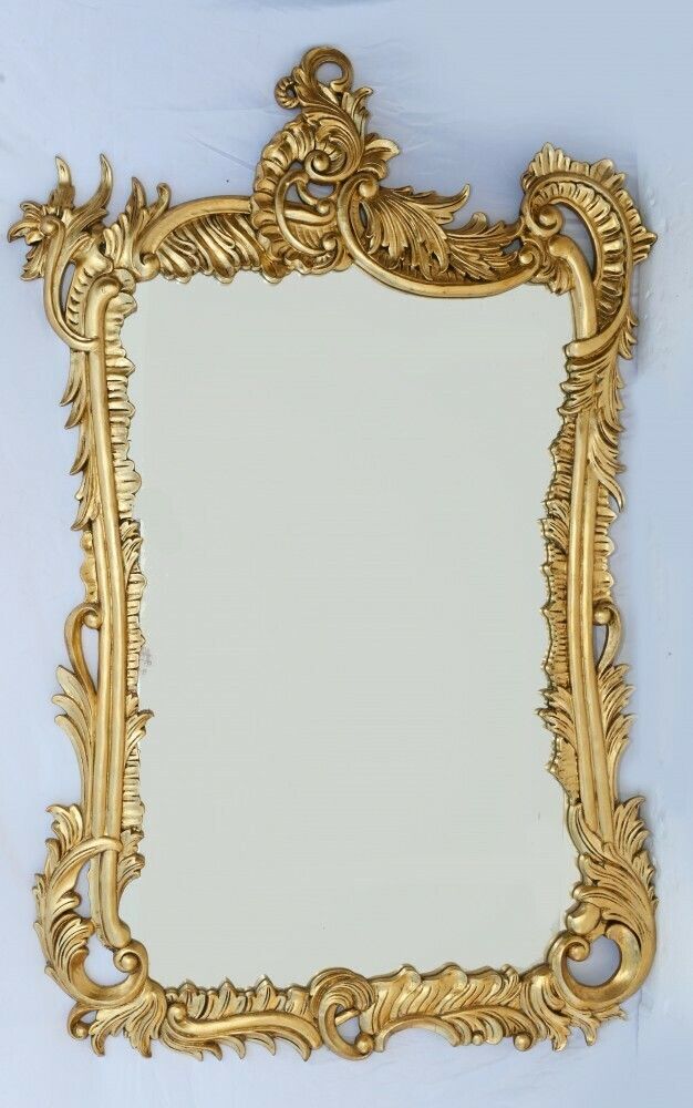 French Nouveau Gilt Mirror Art Pier Mirrors