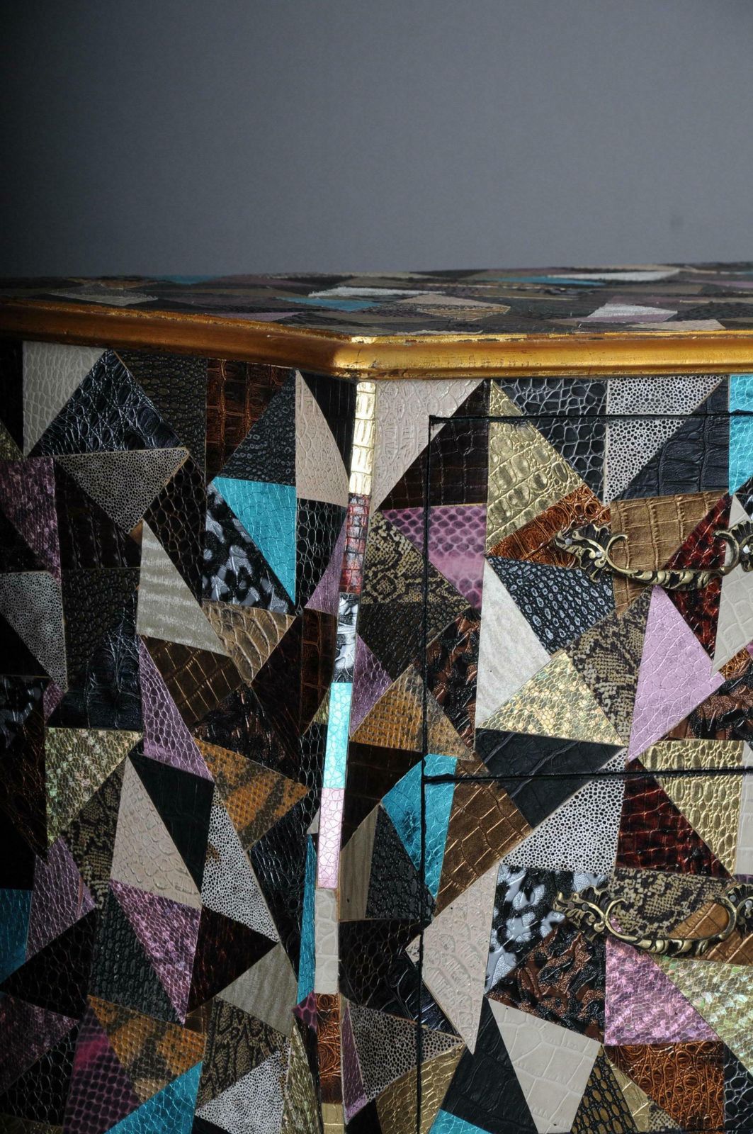 Fancy Modern Designer Chest Of Drawers In Baroque Style photo Furniture