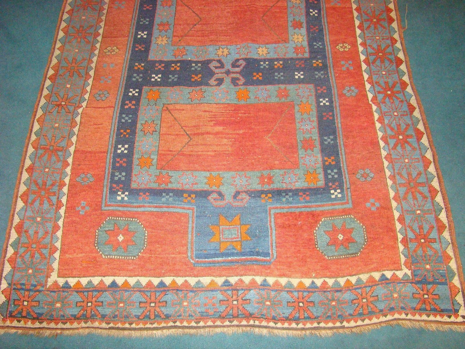 19th Century Antique Kazak, 1800s photo furniture