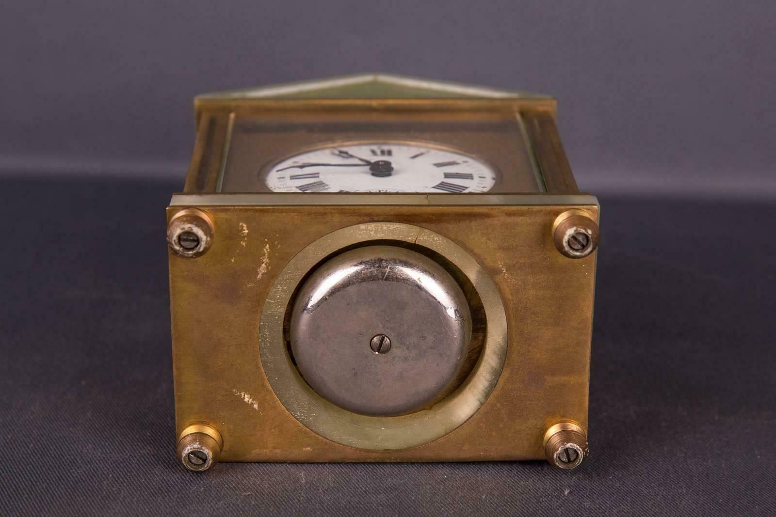photo furniture 19th Century Neoclassical Bronze French Travel Watch Travel Alarm Clock