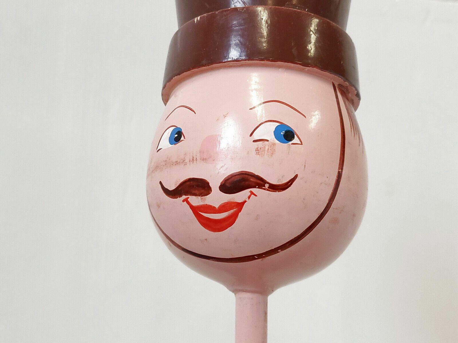 Vintage Children's Night Valet 1960 Polychrome Wood Suzanne Bonnichon 60s photo vinterior