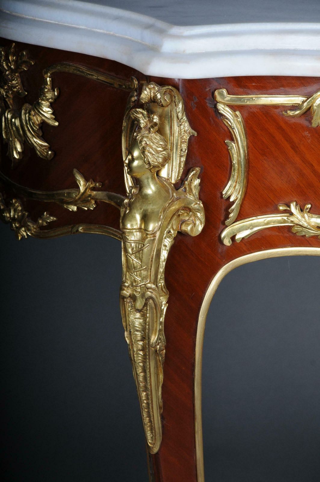 Impressive Console/Sideboard In The Louis XV After Francois Linke, Paris photo 4362.0