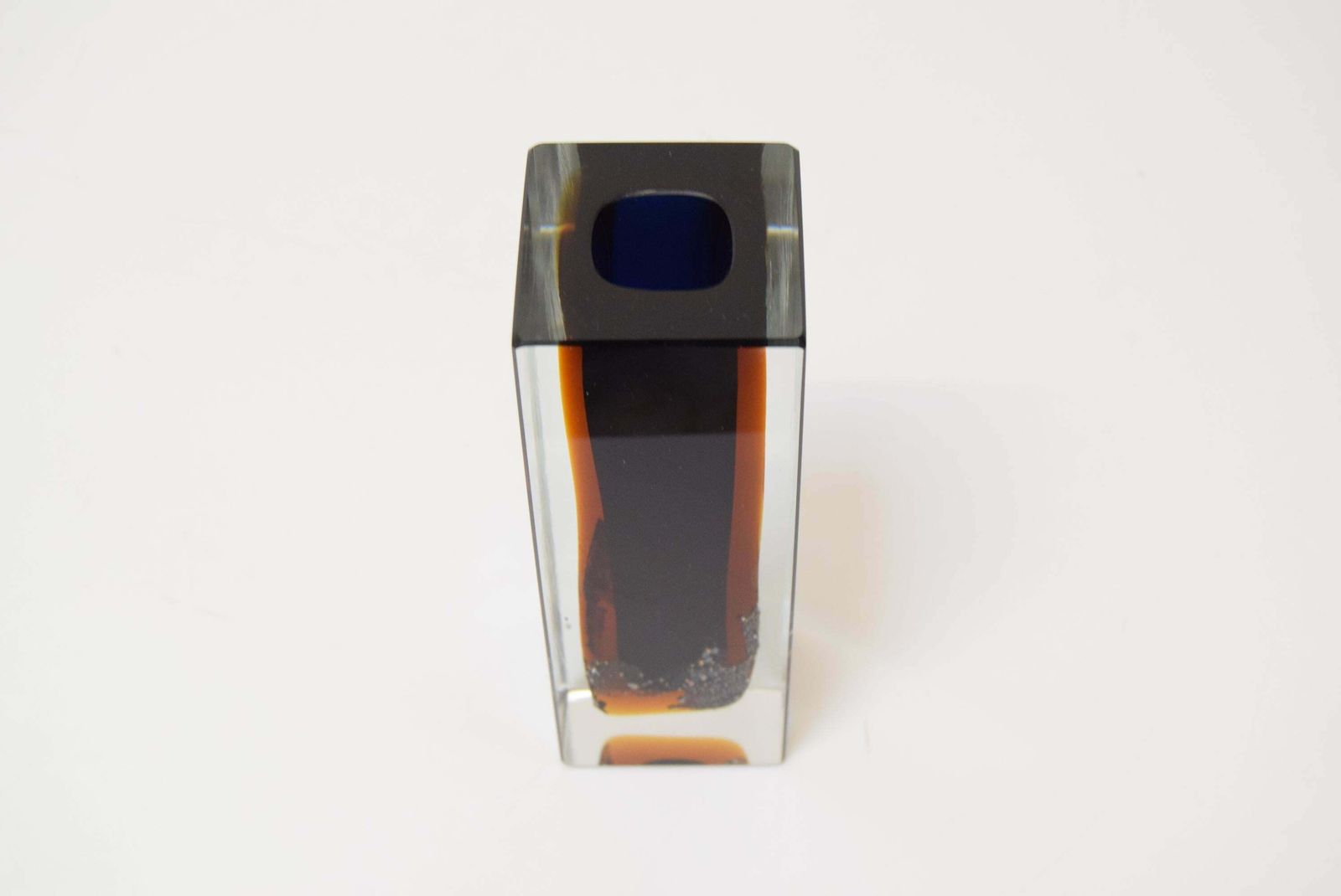 photo vinterior Rare Vintage Cut Vase,Designed By Pavel Hlava,"Night Sky",1950's.