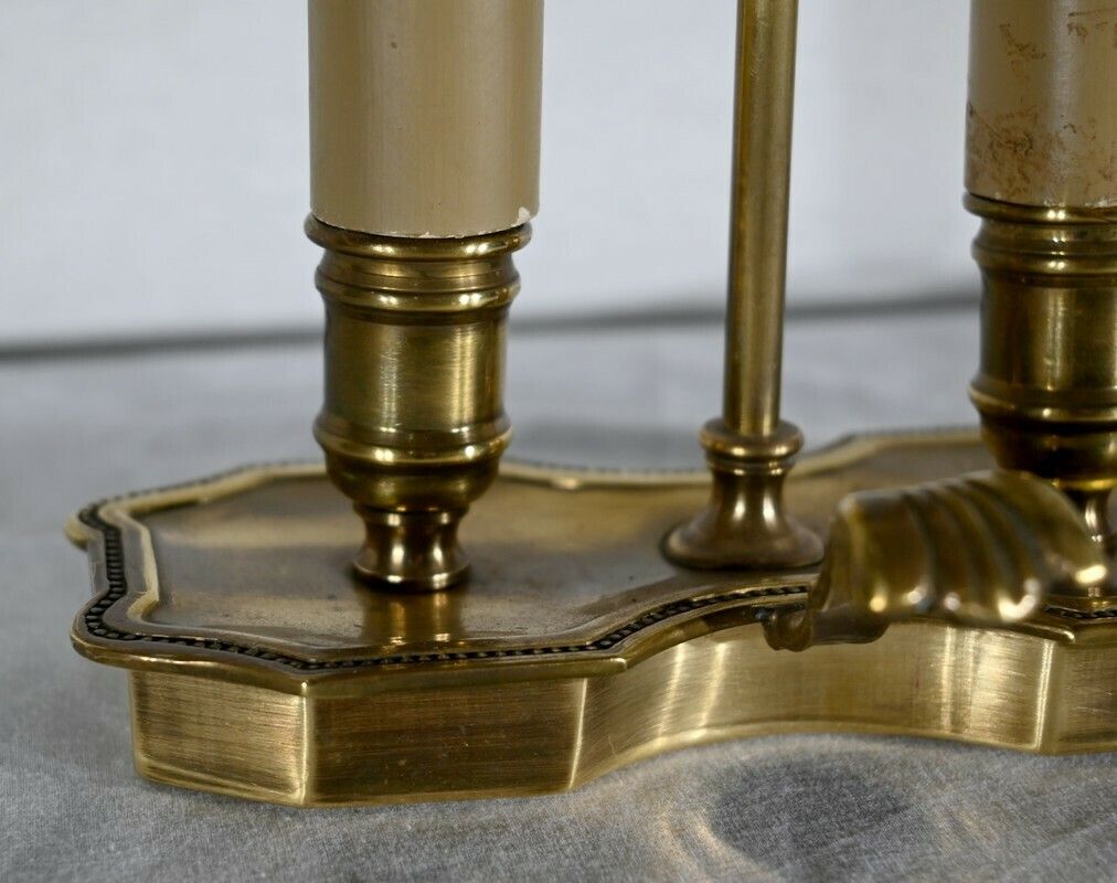 photo vinterior Small Brass Bouillotte Lamp   Late 19th Century