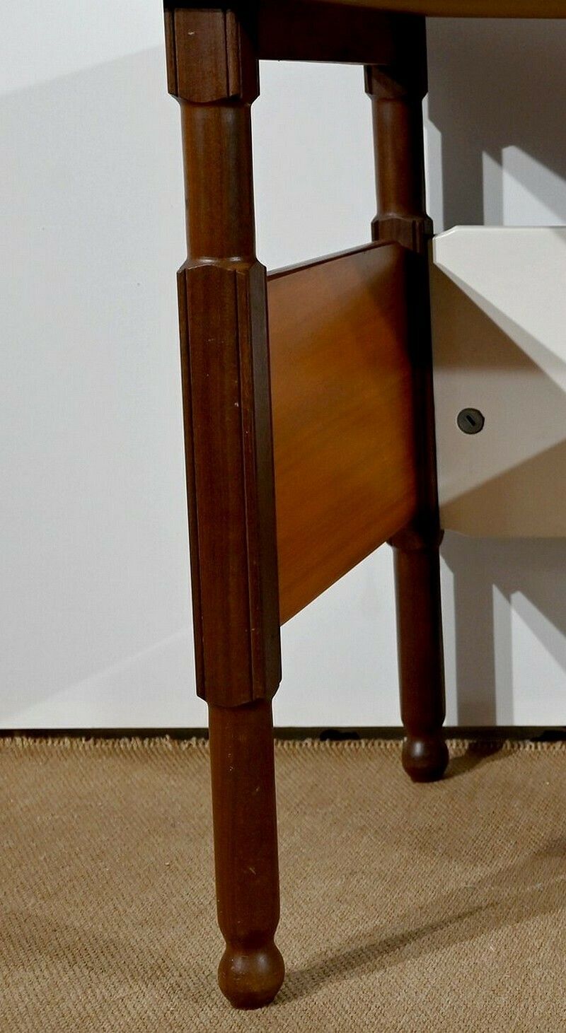 photo buy Small Mahogany And Teak Desk, Gautier Style – 1960s