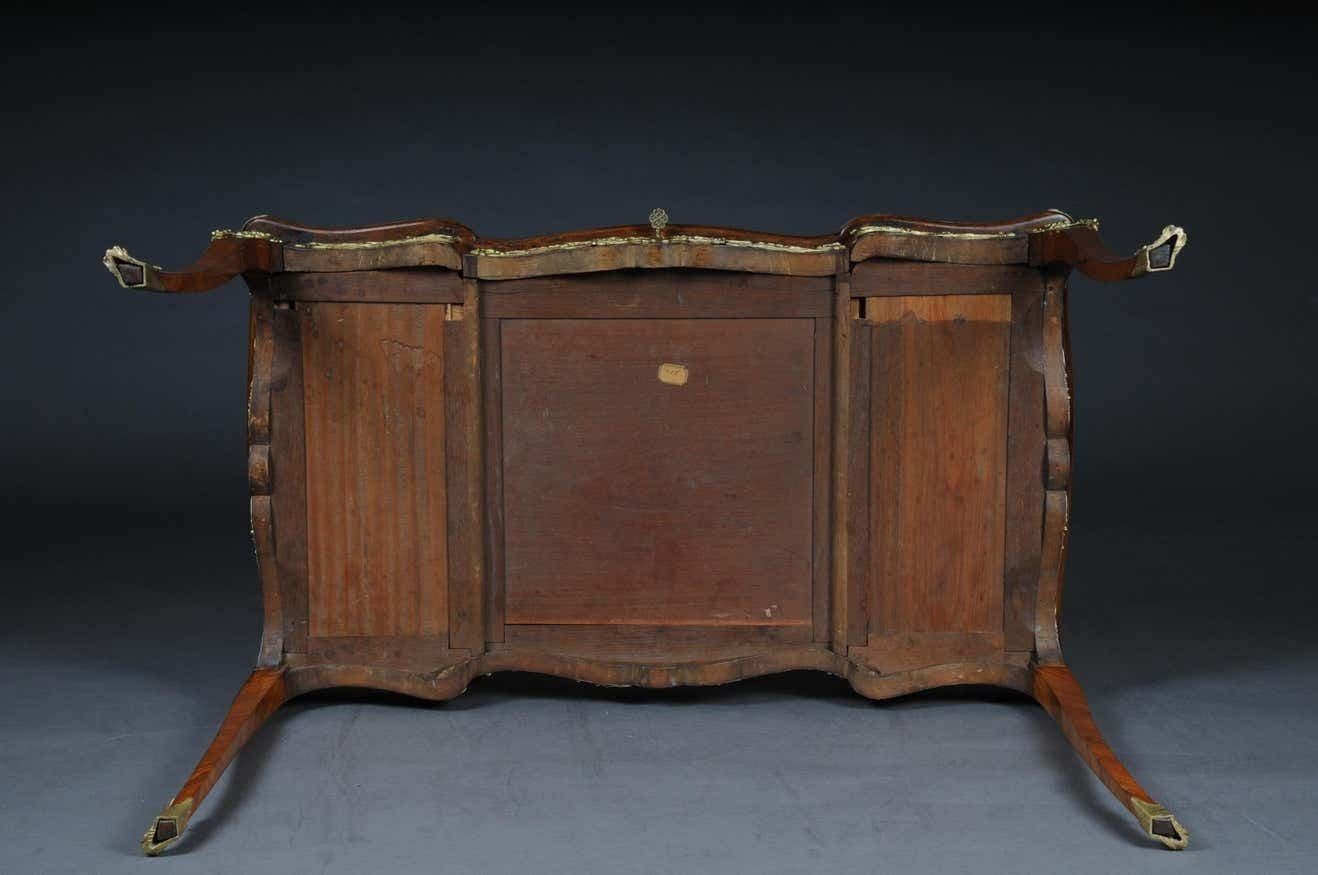 photo vinterior French Bureau Plat / Desk In Louis XV, Paris, Circa 1880