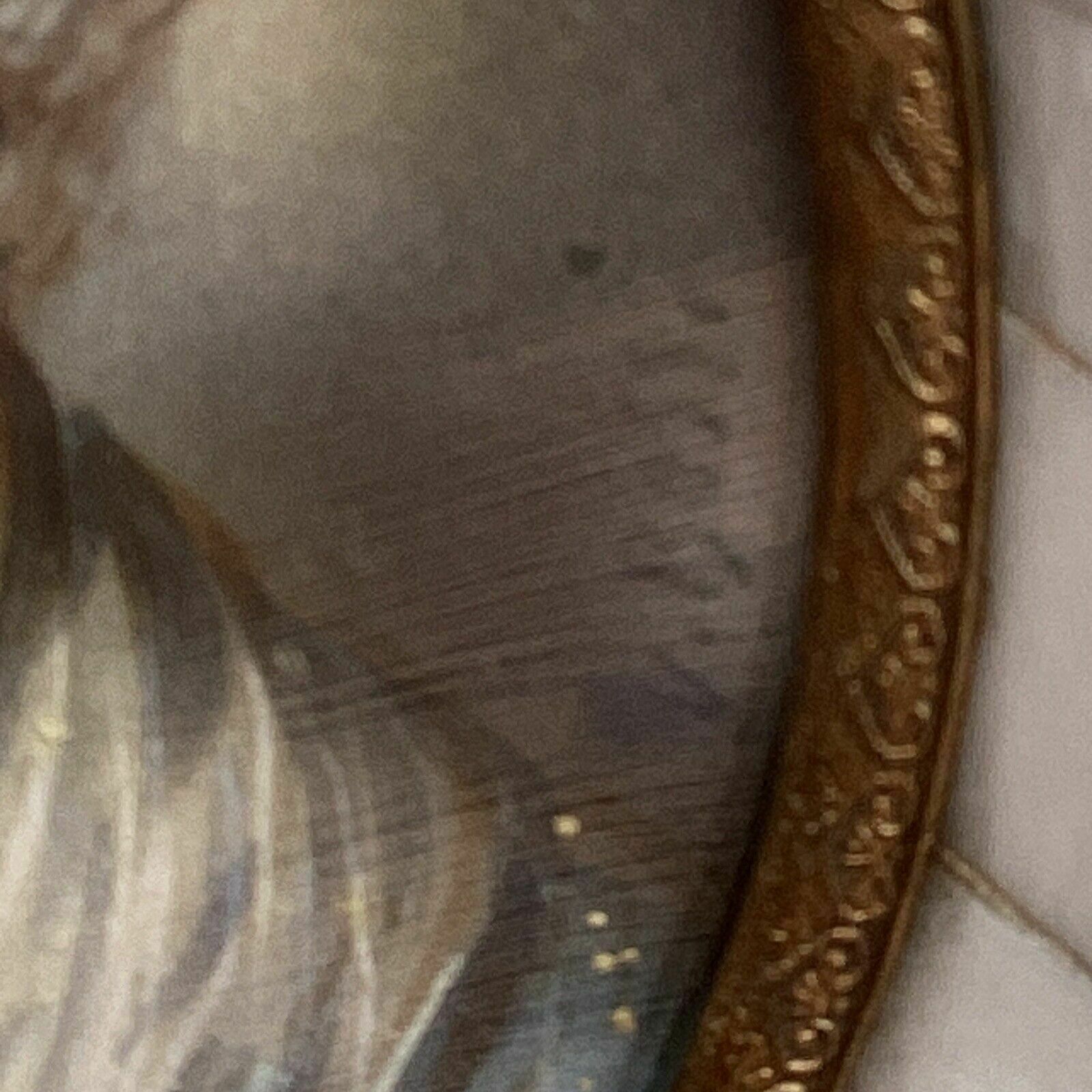 C.1840 Domenico Bossi Oval Miniature Of Female Sitter In Décolleté Finery photo for sale