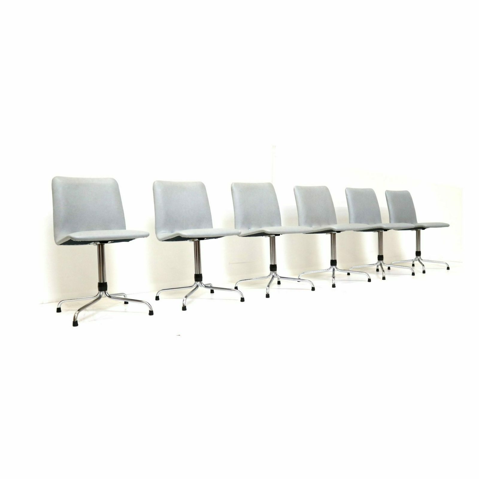 Set Of 6 Vintage Chairs Made In The 1970s