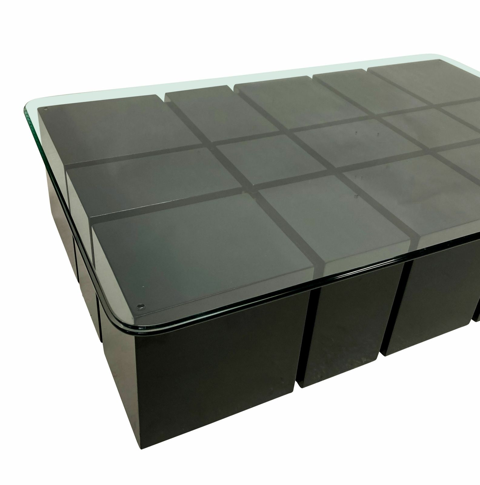 An Italian Mid Century Black Lacquered Occasional Table photo buy