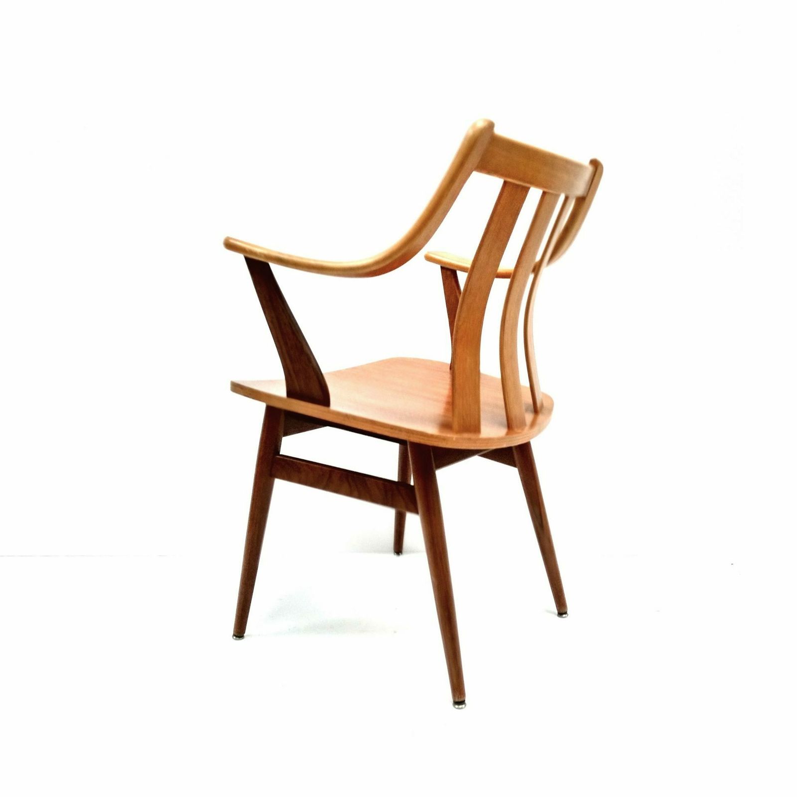 Gorgeous Vintage Teak Bentwood Chair / Dining Chair Made In The 60s photo for sale