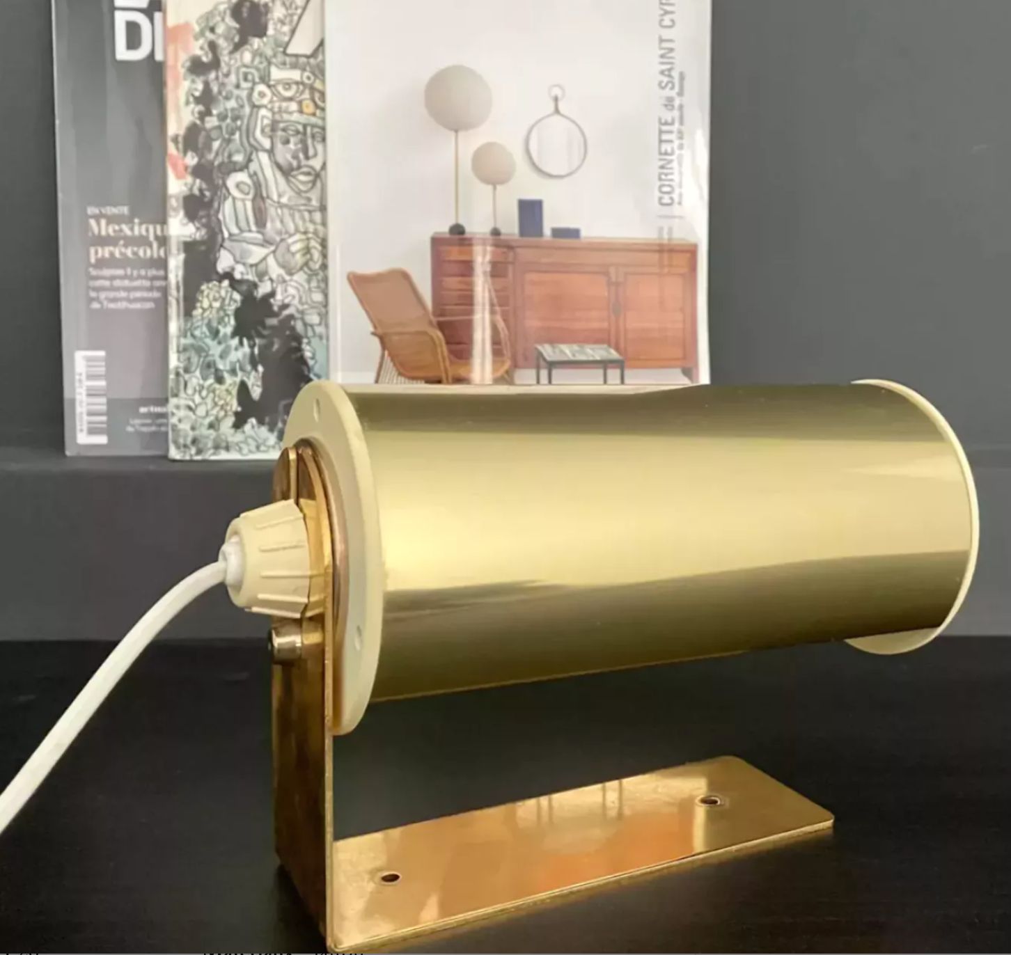 Vintage Supertube Wall Lamp For Atelje Lyktan, Sweden 1980 photo Lighting