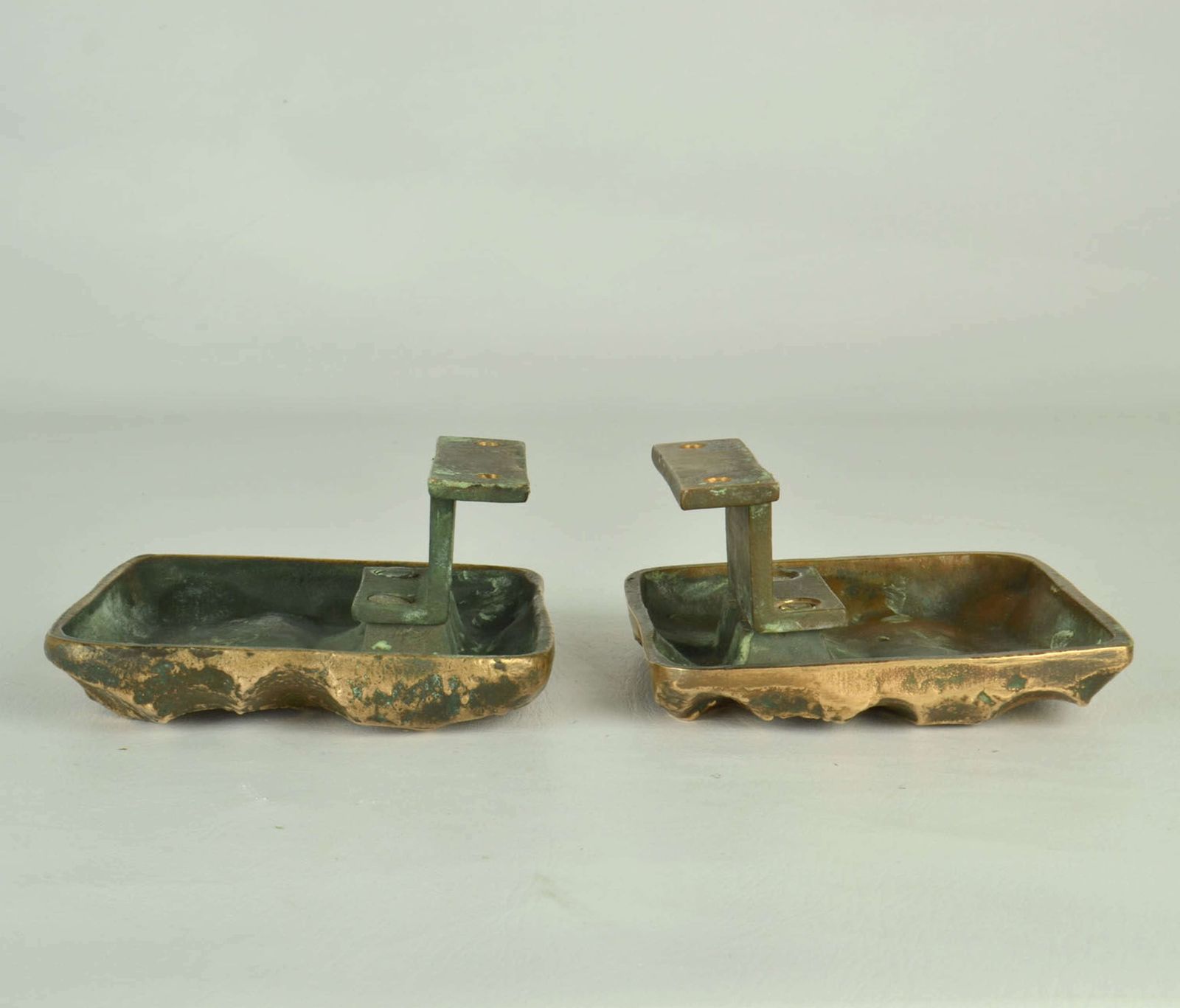 photo for sale Pair Of Push Pull Door Handles With Letterbox And Key Fixtures In Bron