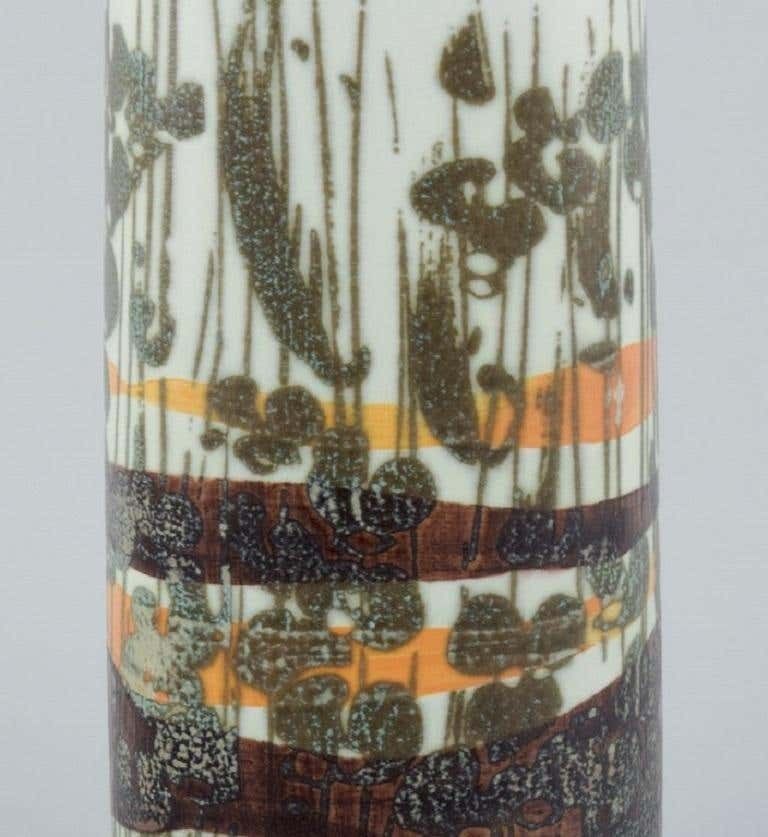 Ivan Weiss For Royal Copenhagen, Faience Vase, 1980 1984 photo for sale