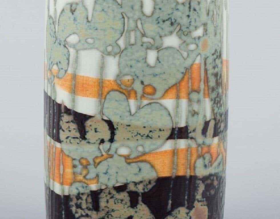 Ivan Weiss For Royal Copenhagen, Two Faience Vases, 1975 1979 photo vinterior