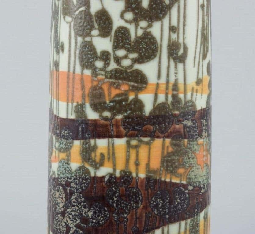 Ivan Weiss For Royal Copenhagen, Faience Vase, 1980 1984 photo for sale